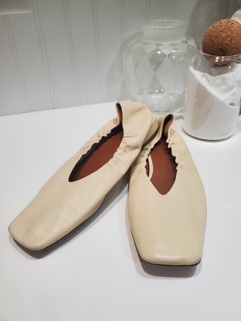 Gray Matters Leather Flats size 38